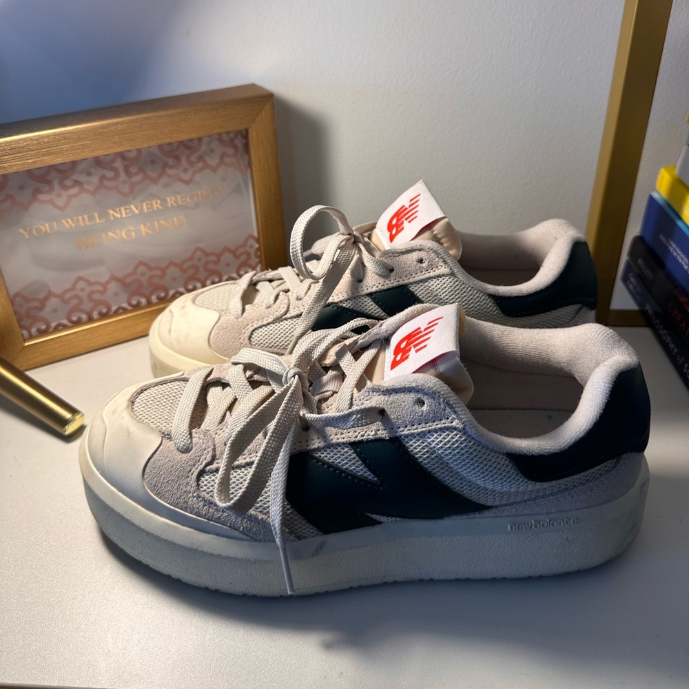 Gently worn chunky New Balance sneakers
